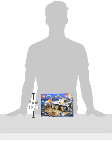 LEGO 60225 City Rover Testing Drive, Space Adventure Building Set, Mars Expedition Vehicle Toy Inspired by NASA with Astronaut Minifigure