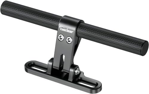Kaedear KDR-H7 Motorcycle Clamp Bar Multi-Bar Handle Post Motorcycle Mount Clamp Diameter 0.9 inch (22 mm) Post Clamp Bar (Black)