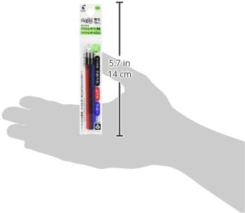 PILOT Frixion Refill for Frixion Slim and Ball 3, 3 Colors Set (LFBTRF30EF3C)