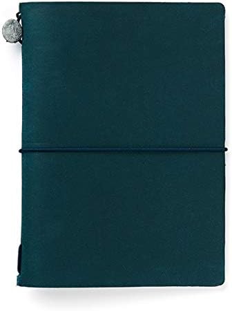 DESIGNPHIL Traveler's Notebook, Passport Size, Limited Edition, Card Included, Blue 91209661