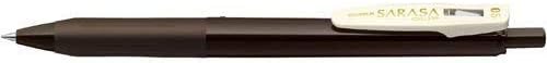 Low Viscosity Ballpoint Pen - ZEBRA Gel Ink Ballpoint Pen SARASA Clip (0.5mm) Brown Gray x 10 pieces (Japan Import) - Smooth Precision Writing Experience - Office Journaling and Study Use