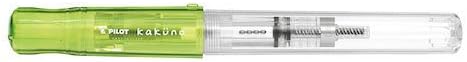PILOT Fountain Pen, Kakuno Limited, Transparent Light Green, EF (Extra Fine Point)
