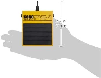 KORG PS-1 Single Momentary Pedal Footswitch for MIDI Keyboard