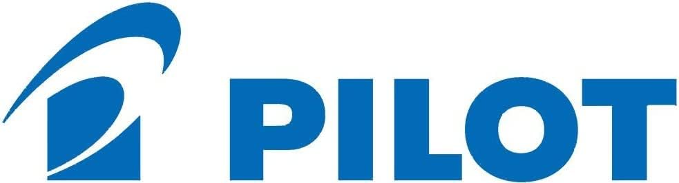 PILOT Varsity Disposable Fountain 6 Pack Combo, 3 Black and 3 Blue Pens