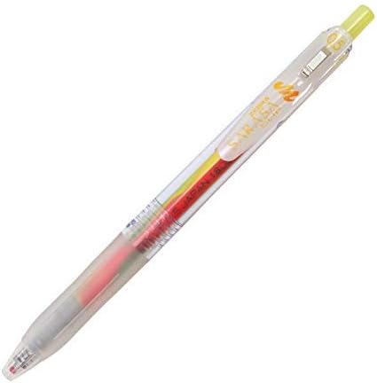 ZEBRA Knock Ballpoint Pen Sarasa Clip Marble Color (Tropical Mango) JJ75-TM 3 Set
