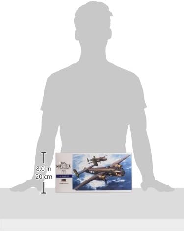 Hasegawa 1:72 Scale North American B-25J Mitchell Model Kit