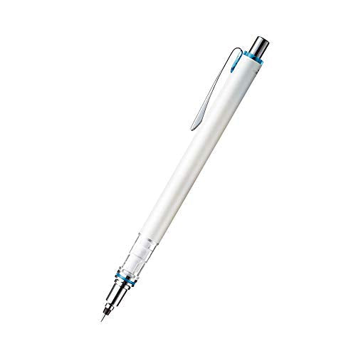 uni Kuru Toga Advance - Auto Lead Rotating Mechanical Pencil, 0.5mm (White)