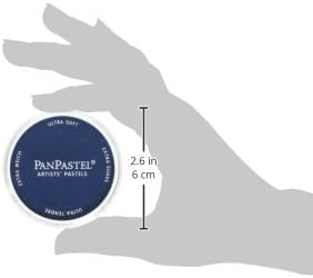 PanPastel Artist Pastels by GOLDEN, Phthalo Blue Shade, 2.44 / 62mm Pan Diameter, Professional Artist Pastels, Unique Pan Format (cake-like)