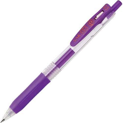 Smooth Writing Gel Pen 0.7mm - Zebra Sarasa Clip Gel Pen 10 Pieces - Fast Drying Smooth Ink Performance - Office Journaling and Study Use