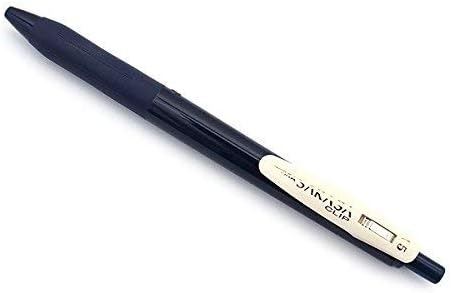 ZEBRA Gel Ballpointpen SARASA 0.5mm Vintage Color Body, Dark Blue Body, Blue Black Ink JJ15-VDB