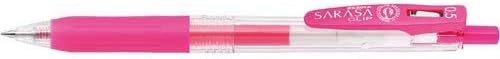 Bottled Fountain Pen Ink - ZEBRA SARASA Clip 0.5mm Neon Pink x 5 pieces (Japan Import) - Smooth Precision Writing Experience - Office Journaling and Study Use