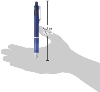 PILOT Dr. Grip 4+1, 4 Color 0.7 mm Ballpoint Multi Pen & 0.5 mm Mechanical Pencil - Navy (BKHDF1SFN-NV)