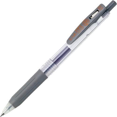 Smooth Writing Gel Pen 0.7mm - Zebra Sarasa Clip Gel Pen 10 Pieces - Fast Drying Smooth Ink Performance - Office Journaling and Study Use