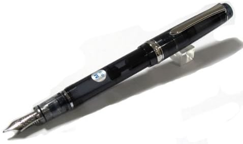 PILOT Fountain Pen Custom Heritage 92, Transparent Black Body, FM-Nib (FKVH-15SRS-TB-FM)