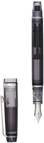 PILOT Fountain Pen Custom Heritage 92, Transparent Black Body, F-Nib (FKVH-15SRS-TB-F)