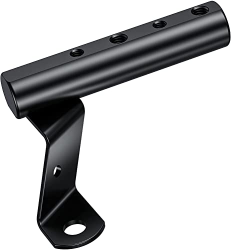 Kaedear KDR-H3-2-mbk Motorcycle Clamp Bar Handle, Mirror Mount, Aluminum, Universal for Motorcycles, Diameter, 0.9 inches (22 mm), M10 Aluminum Alloy, Handle, Adapter, Multi Clamp Bar Holder, Matte Black