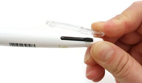 ZEBRA Clip-On G Series 2 Color Ballpoint Multi Pen - 0.7 mm - White Body