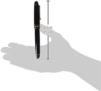 PILOT Fountain Pen Custom 742, Black Body, FA-Nib