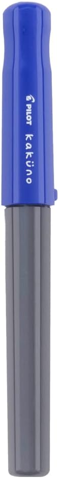 PILOT Kakuno Fountain Pen (Body - Blue, Ink - Blue)