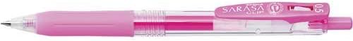 Bottled Fountain Pen Ink - ZEBRA SARASA Clip 0.5mm Light Pink x 10 pieces (Japan Import) - Smooth Precision Writing Experience - Office Journaling and Study Use