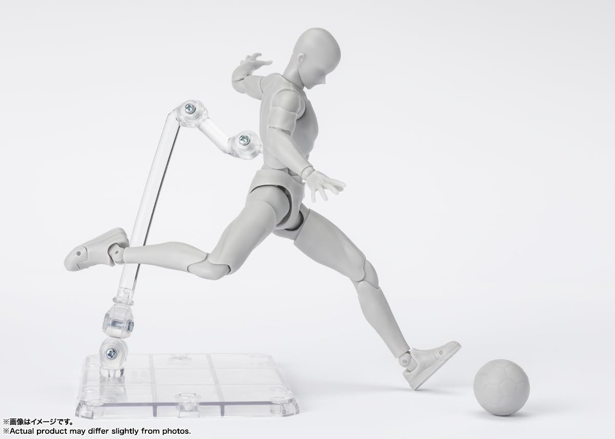 TAMASHII NATIONS - Body-Kun -Sports- Edition DX Set (Gray Color ver.), Bandai Spirits S.H.Figuarts Action Figure