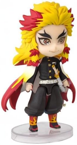 TAMASHII NATIONS - Demon Slayer: Kimetsu no Yaiba - Rengoku Kyojuro, Bandai Spirits Figuarts mini Action Figure