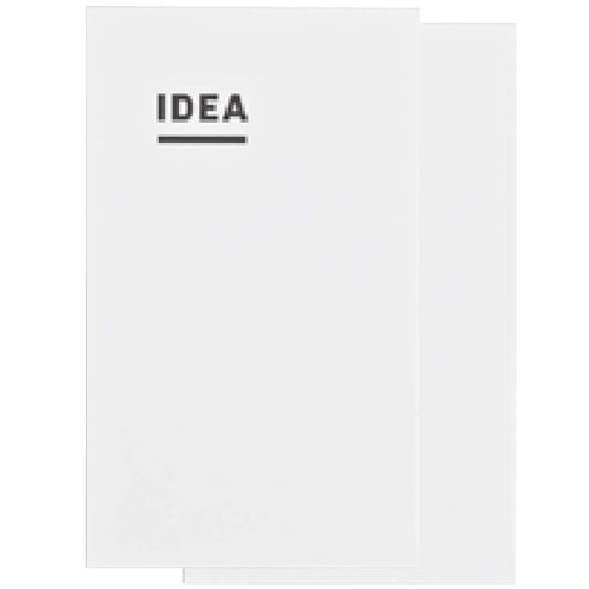 KOKUYO JIBUN_TECHO IDEA Notebook, B6 Slim Mini Size(7.48" x 4.72"), 3mm Grid Ruled, 40 Sheets, Thin Paper, Pack of 2, Japan Import (NI-JCA3)