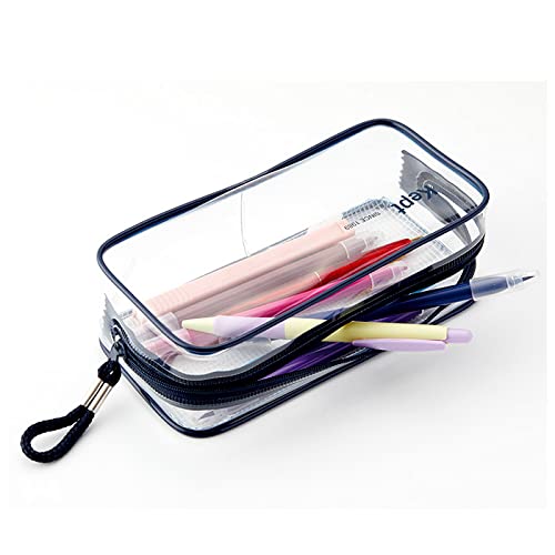 Kept Raymay Fujii KPF902W Pencil Case, Clear Pen Pouch, White