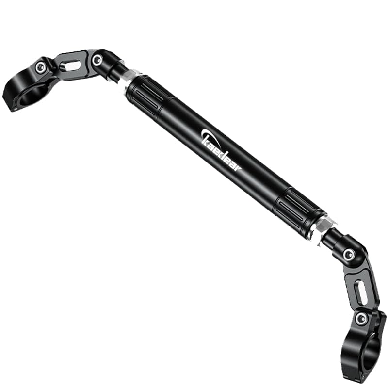 Kaedear KDR-HB2L Handle Brace, Motorcycle, Clamp Bar, Brace Bar, Multi Bar, Adjustment Center Brace (Black)