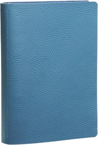 Premium Japanese Imported Product - Da Vinci Dolcemente ES A5 Size 0.6 inch (15 mm) Blue Personal Notebook, Made in Japan DSA1092 - Reliable Functional Design and Everyday Quality - Enthusiast and Lifestyle Applications - Original Japan Import
