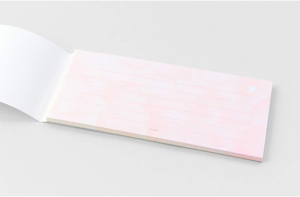 Midori 20413006 Single Pencil Notebook, Flower Color