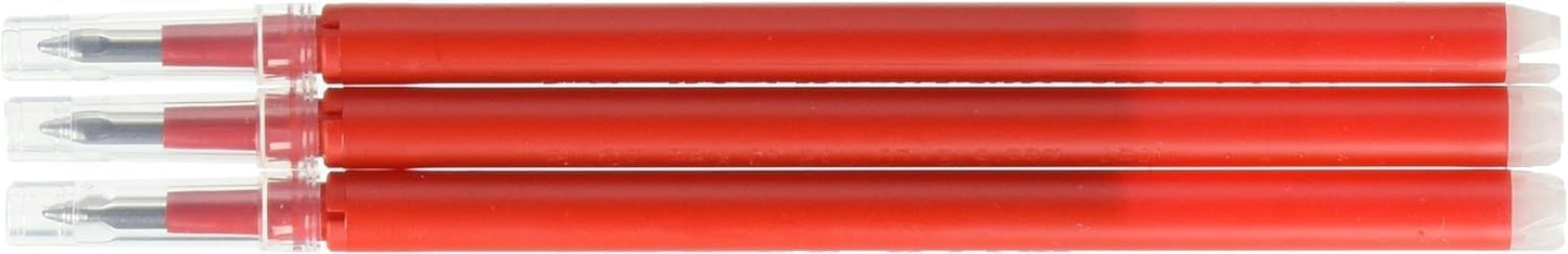 PILOT Frixion Ball Pen Refill 07, Red (LFBKRF30F3R)