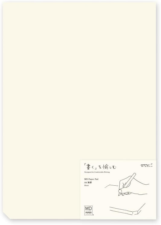 DESIGNPHIL Midori 15236006 Memo MD Paper Pad, A4, Unruled