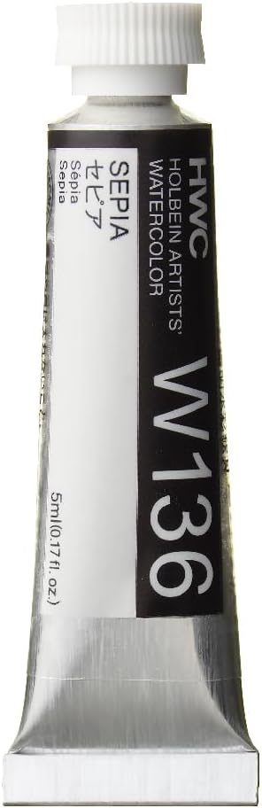 Holbein Watercolors Sepia 5 ml tube