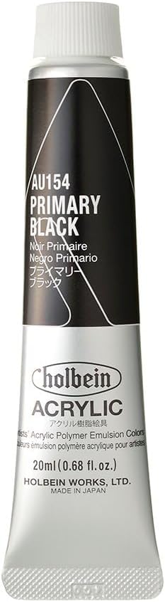 horubein Acrylic Paint Acrylic Color puraimari-burakku AU154 20ml (6 # # # #)