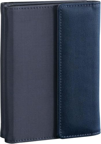 Raymay Fujii WWP5009K Personal Organizer, Dual Ring, Binder, Keyword, Pocket, Navy