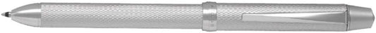 PILOT 2+1 Ridge Silver BTHR-7SR-S Multifunction Ballpoint Pen 2 Colors 0.7mm + Sharp 0.5mm Ballpoint Pen