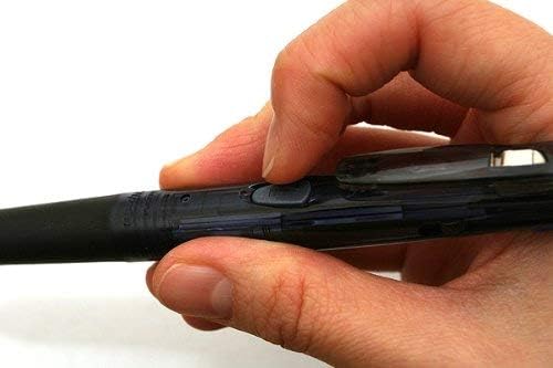 ZEBRA Clip-On G Series 3 Color Ballpoint Multi Pen, 0.7 mm, Black Body (B3A3-BK)