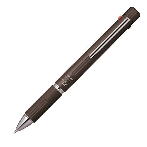 Sakura Crepas GB4M1004#17 Multifunction Pen Ball Sign 4+1 Dark Brown