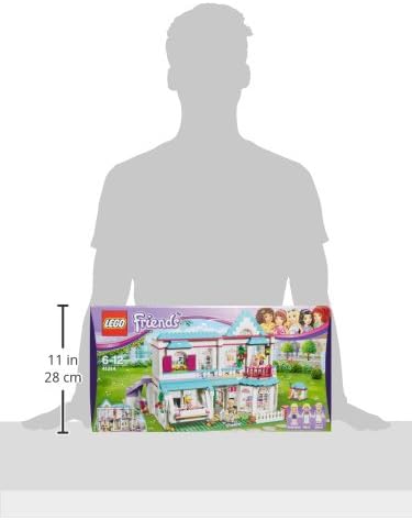LEGO 41314 Friends Heartlake City Stephanie's House Building Set, Mini Doll House, Build and Play Toys for Girls