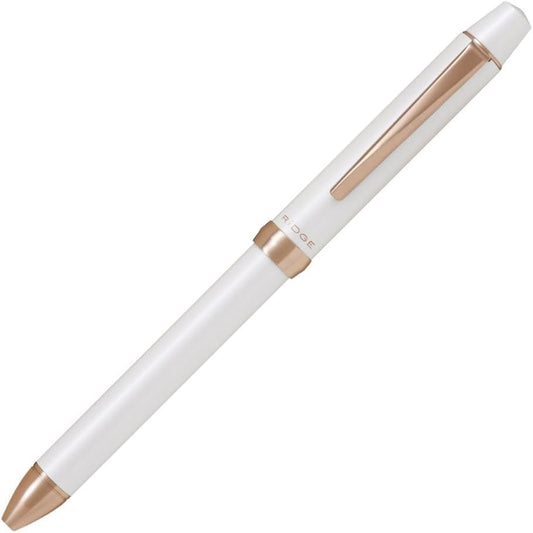 PILOT BTHRT5SR 3+1 Ridge Multi-Functional Ballpoint Pen, 0.7mm, Pearl White