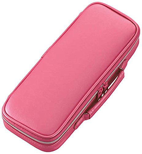 Raymay Fujii FSB122PN Pencil Case, Large Capacity, Top Liner, Synthetic Leather, Pink