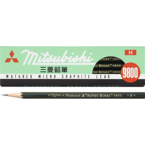 Mitsubishi Pencils 9800 H 1 Dozen K9800H