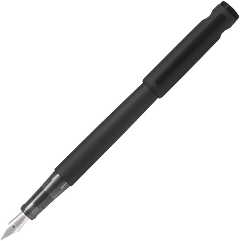 PILOT Fountain Pen Creative Medium Point Matte Black FLT2SRMBM, main image