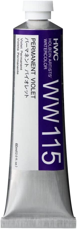 Holbein watercolors 60ml permanent Violet