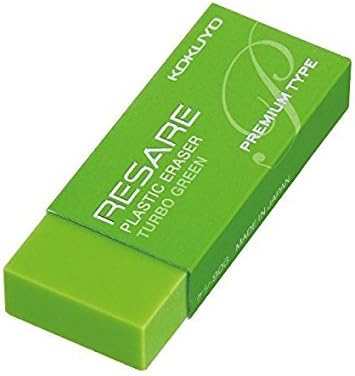 Kokuyo eraser < risa-re >( Premium Type) Set of 5 (Blue, Green, Pink, Orange, Purple)