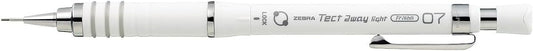 ZEBRA Mechanical Pencil, Tect 2 Way Light, 0.7mm, White Body (MAB42-W)