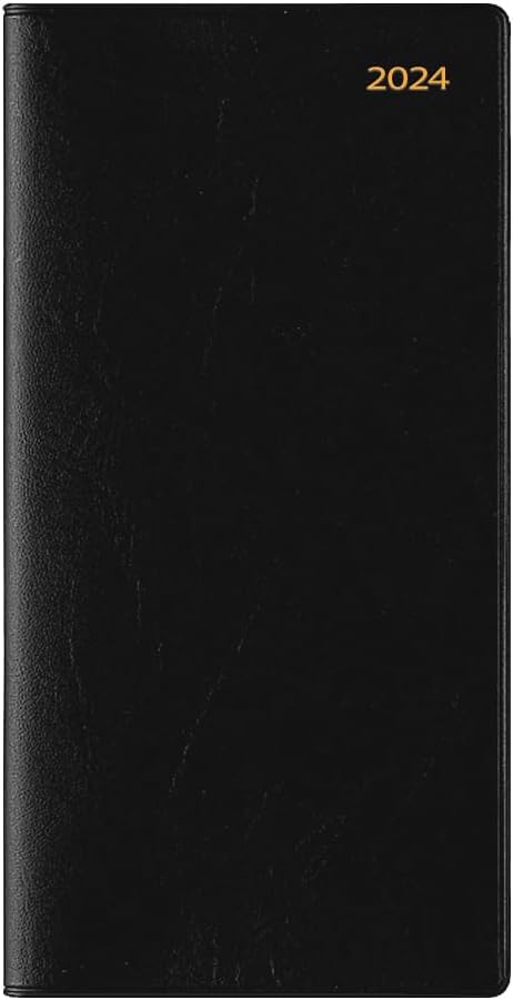 Midori PS-2 32923006 Business Diary Notebook, 2024, Slim, Weekly (Starts December 2023) (2 weeks open)