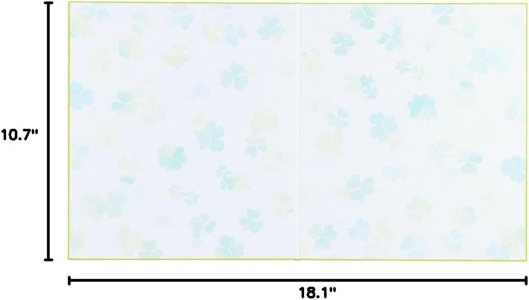 Midori 33140006 Colored Shikishi Bifold Clover Pattern