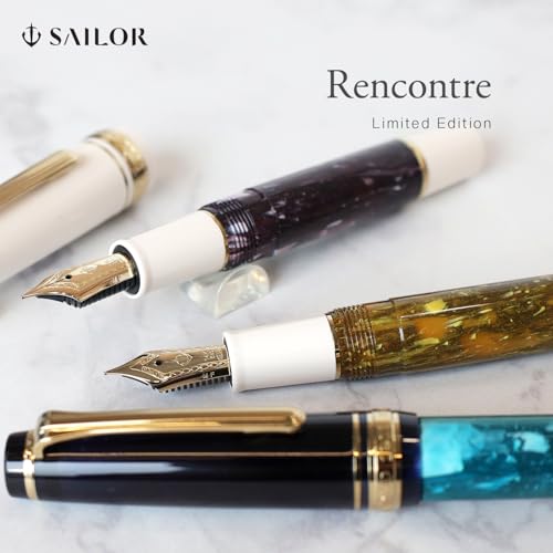 Sailor Rencontre Leysin Fountain Pen – Medium Fine MF (11-2231-332)